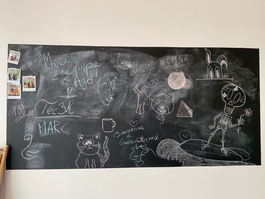 Espace repas partagé de Smile Coworking au moment du déjeuner